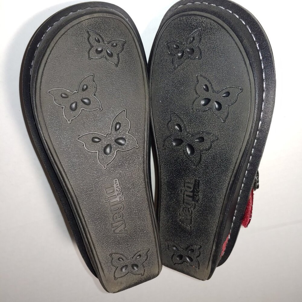 Alegria Paloma Mary Jane Comfort Shoes Red Wine Color Size 6 - Picture 7 of 8